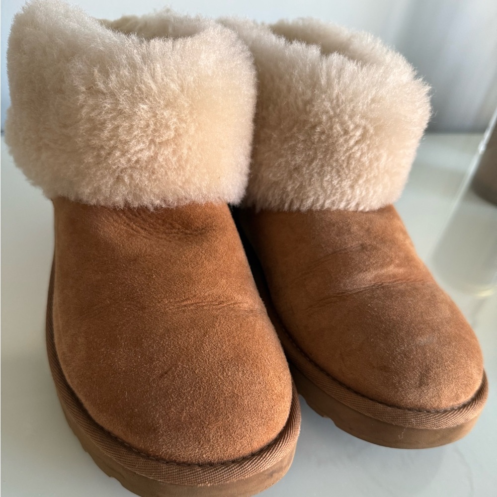Ugg Tan Fluff Mini Boot - image 2